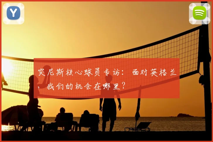 突尼斯核心球员专访：面对英格兰，我们的机会在哪里？